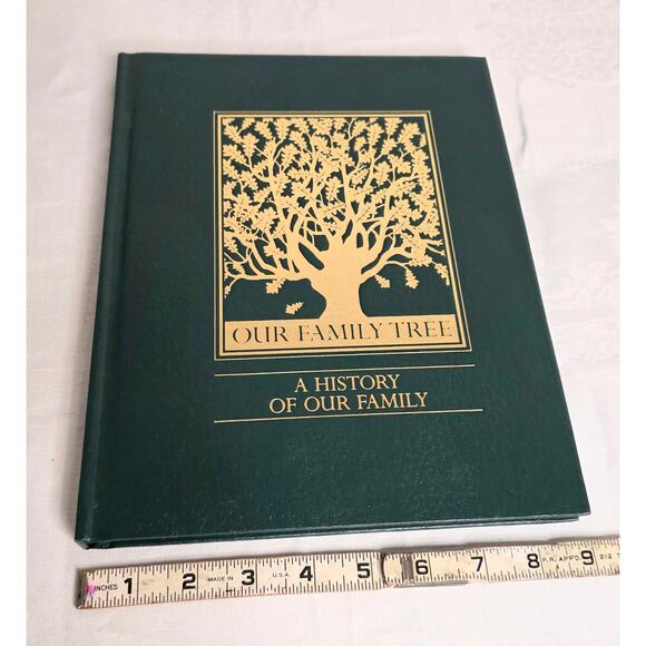 Vtg Our Family Tree A History of Our Family Book by Poplar Books 1977 Hardcover - Picture 4 of 6
